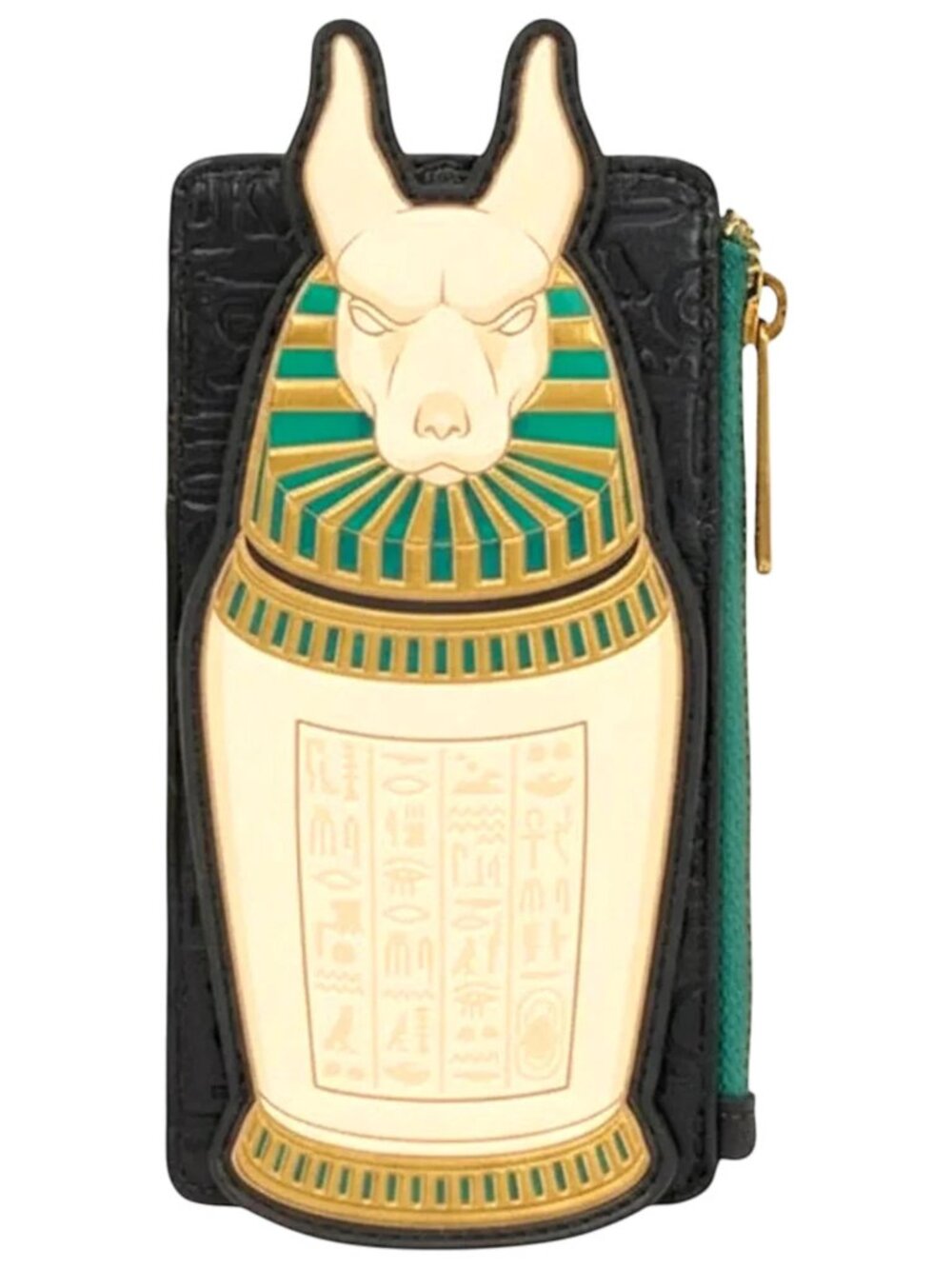 Loungefly Mummy Cardholder Universal Studios Card Wallet With Zip Pocket New